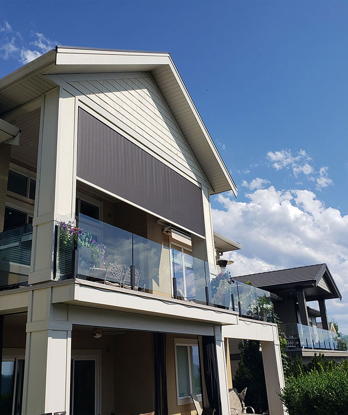 Retractable screen installation in Hillsborough County, FL