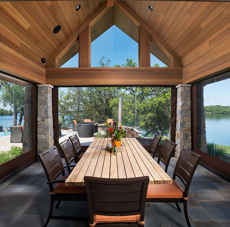 Retractable screen installation in Pasco County, FL