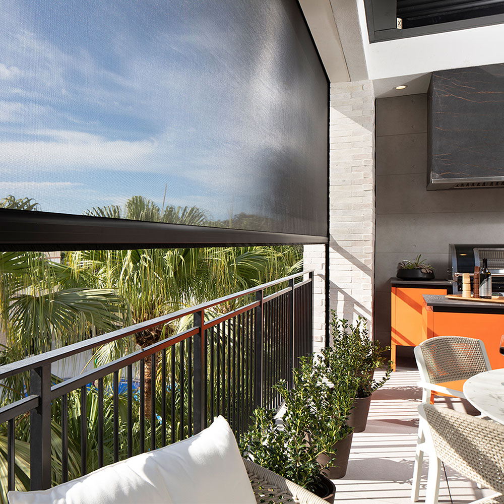 Retractable screen installation in Citrus County, FL